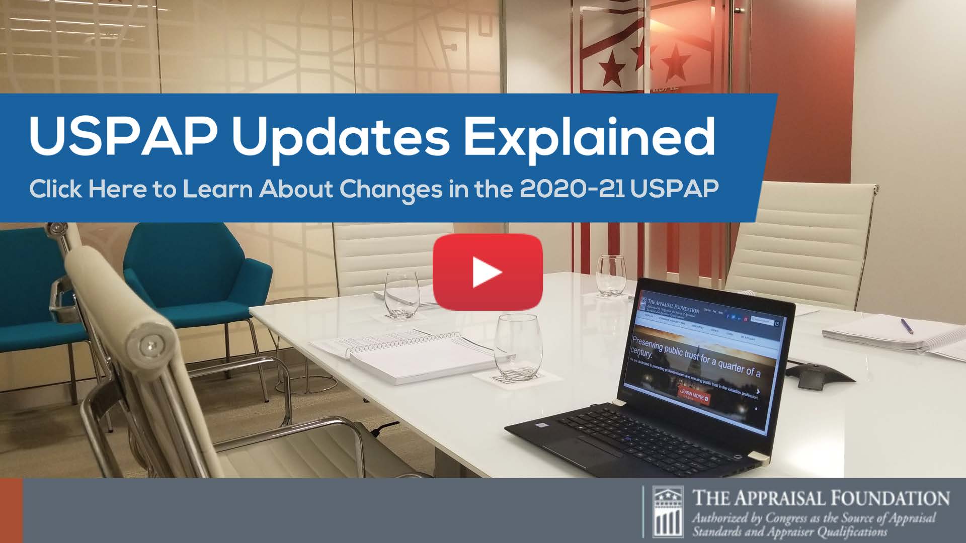 USPAP Updates Explained Video Link button