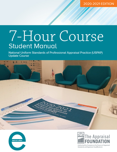 2020-21 7-Hour National USPAP Update Course Student eManual