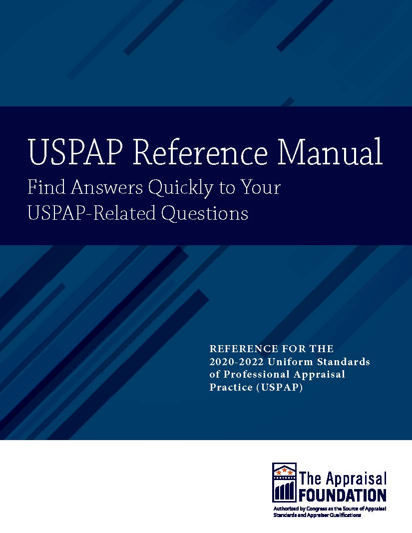 NEW 2022 USPAP Reference Manual
