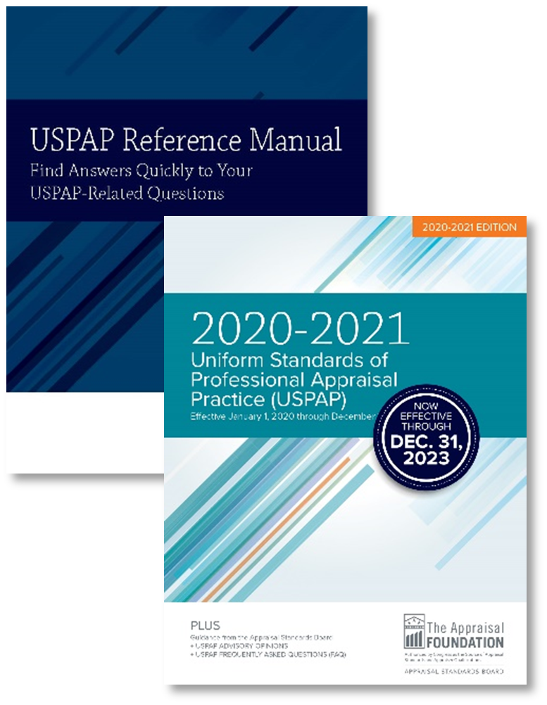 2020-21 2-Book Set (PRINTED): USPAP + USPAP Reference Manual